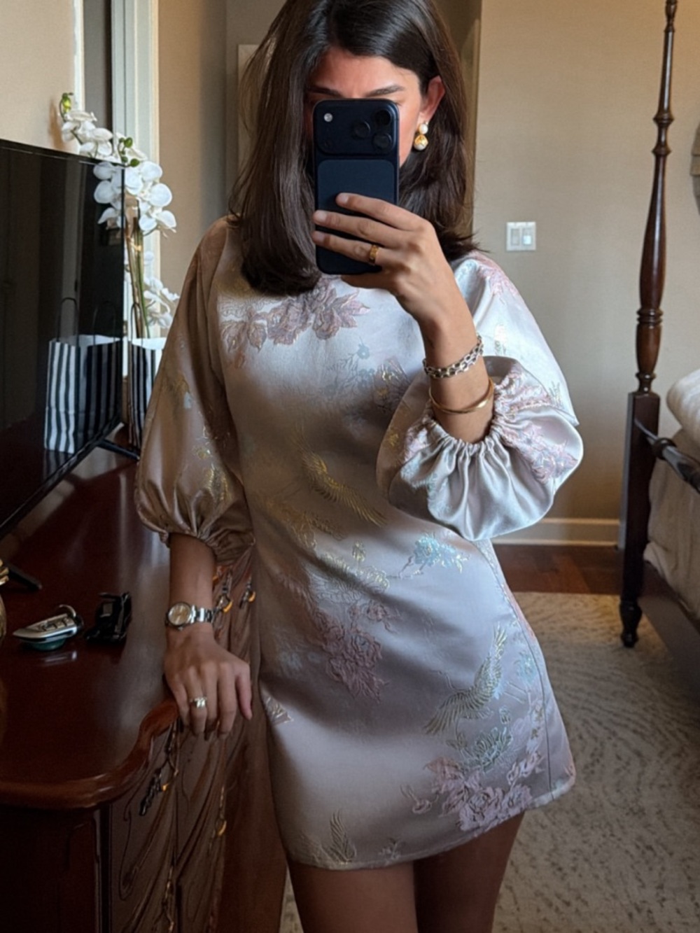 Solelia Wedgewood Mini Dress